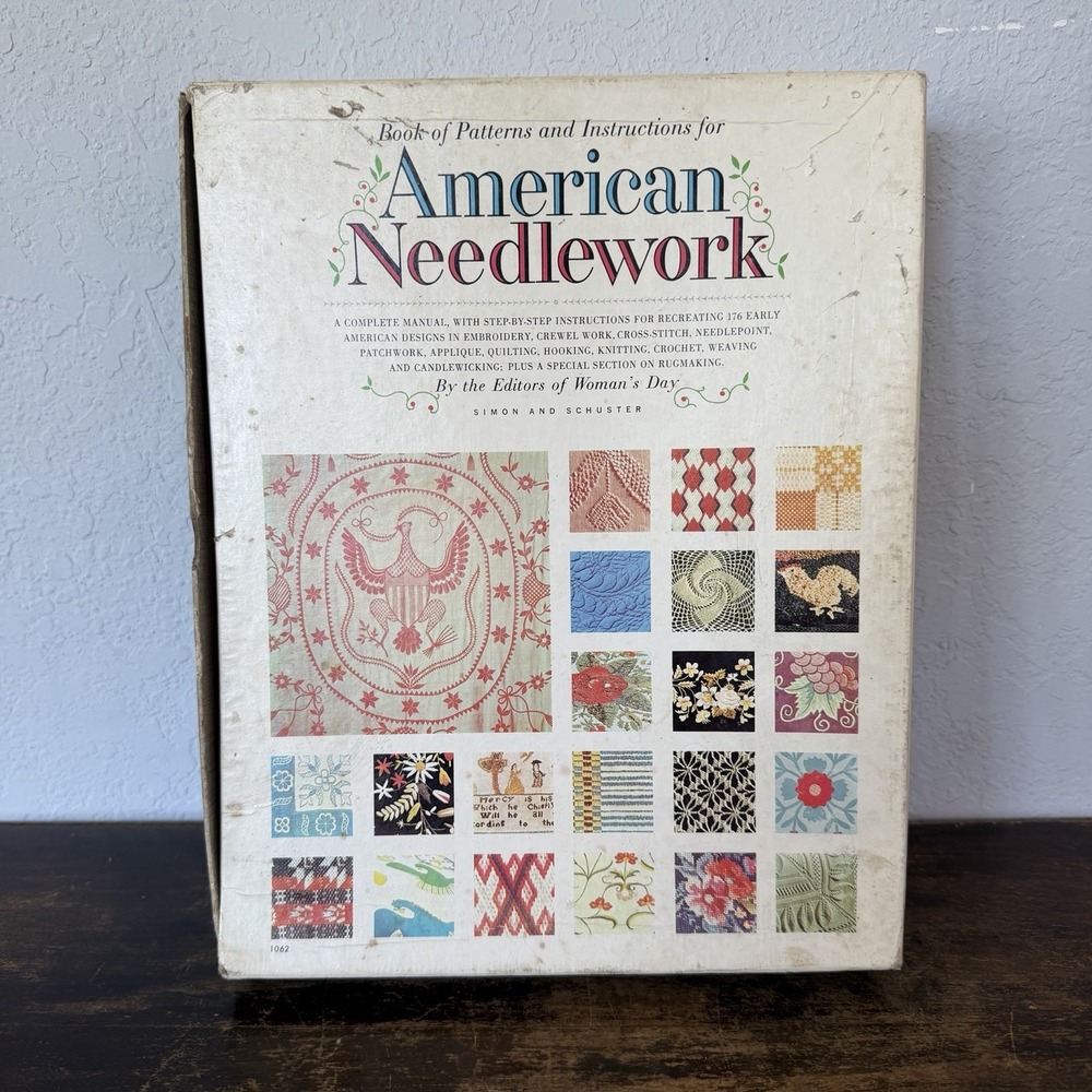 Woman's Day Book of American Needlework Book of Patterns And Instructions Craft